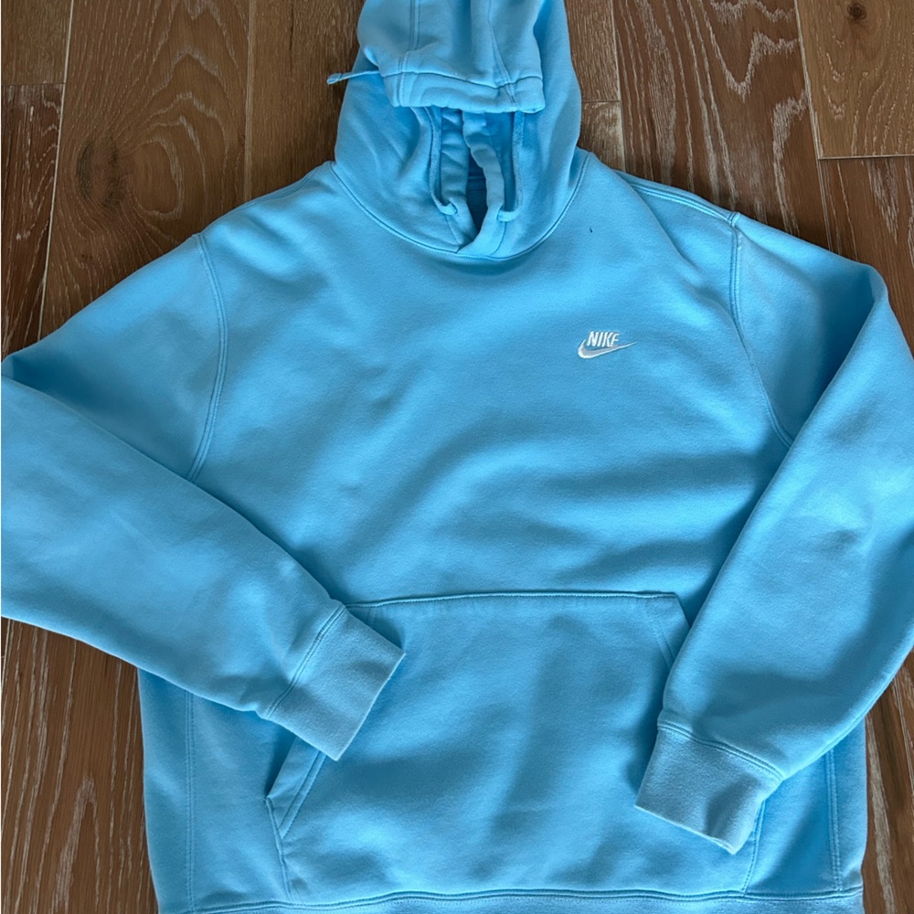 Nike Bright Blue Hoodie - Size Medium - Barely Worn!